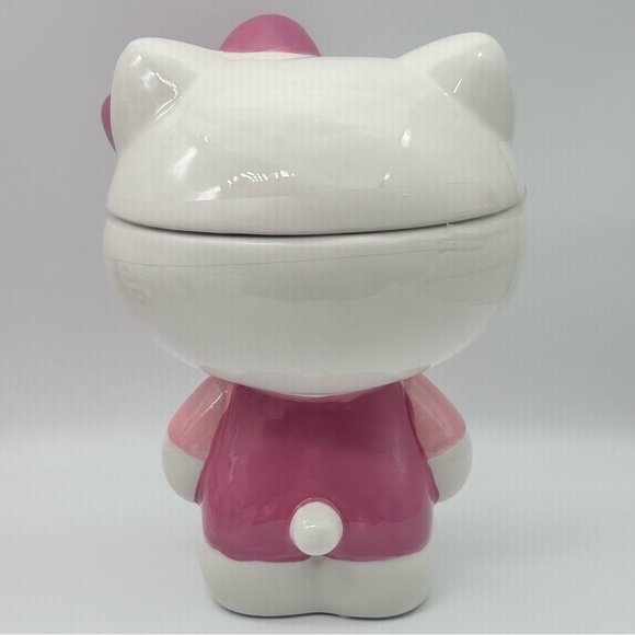 Sanrio Hello Kitty 3D Sculpted Ceramic Cookie Snack Jar (Large) - Picture 3 of 8